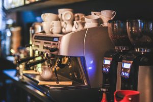 pulizia della macchina da caffè