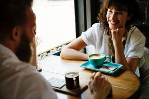 il caffè fa sorridere
